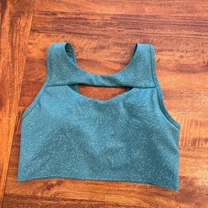 LuLu Lemon sport bra. Teal.